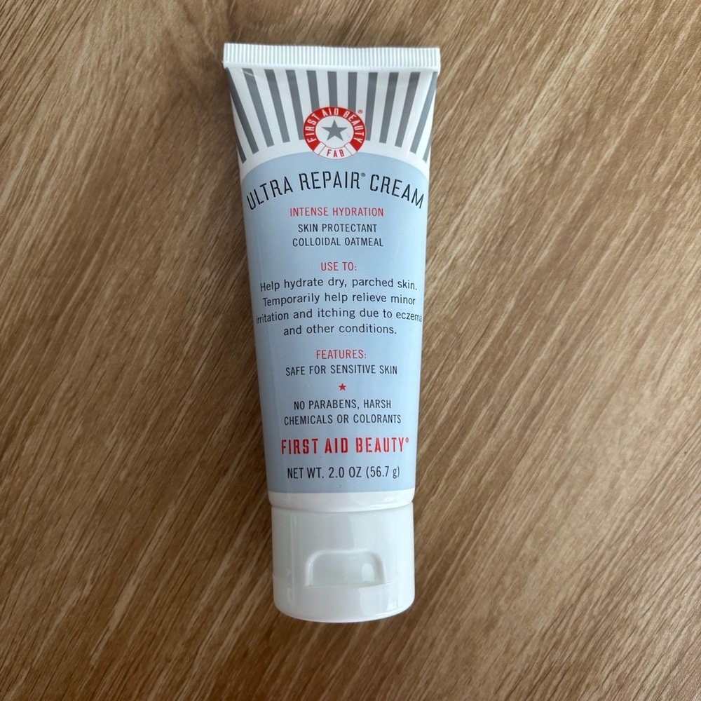 First Aid Beauty Ultra Repair Cream - White and Red Packaging